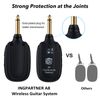 Wireless Guitar System Transmitter Receiver Rechargeable for Guitar Bass Violin