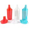 UK Care Direct Plastic Drinking Cup with Two Lids - Various Colour Options (Clear)