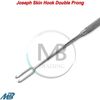Joseph Skin Hook Double Sharp Prong 17 cm Retractor Plastic Surgical Instruments