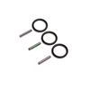 Barnwell 3 x Replacement Pin and O-Ring for 1/2" Impact Socket Scaffolders