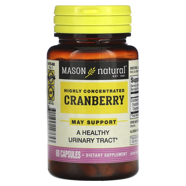 Highly Concentrated Cranberry, 900 mg, 60 Capsules (450 mg per Capsule)