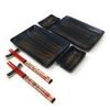 Contemporary Brushed Design Dinnerware 8 PCS Sushi Dinner Set For 2 In Gift Box