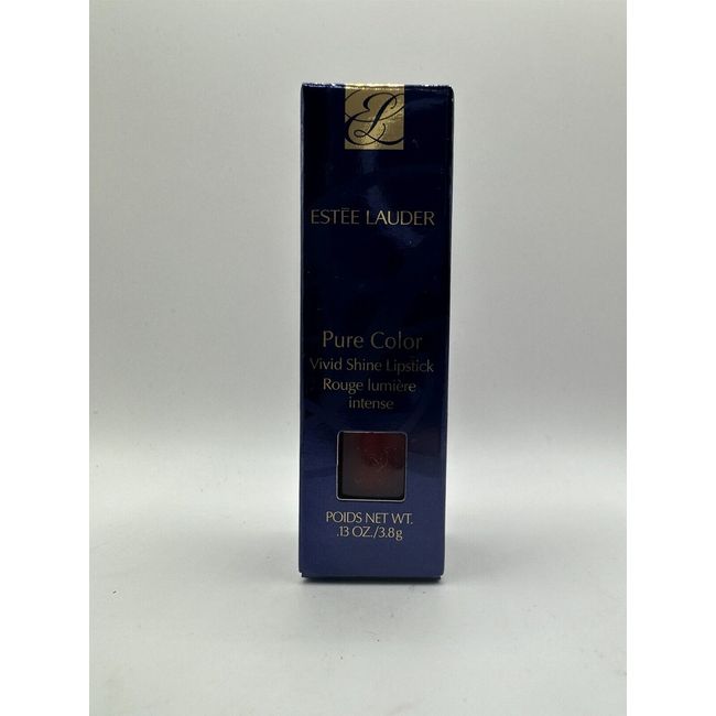 Estee Lauder Pure Color Vivid Shine Lipstick 0.13oz ~PCVSL FL Forbidden Apple~