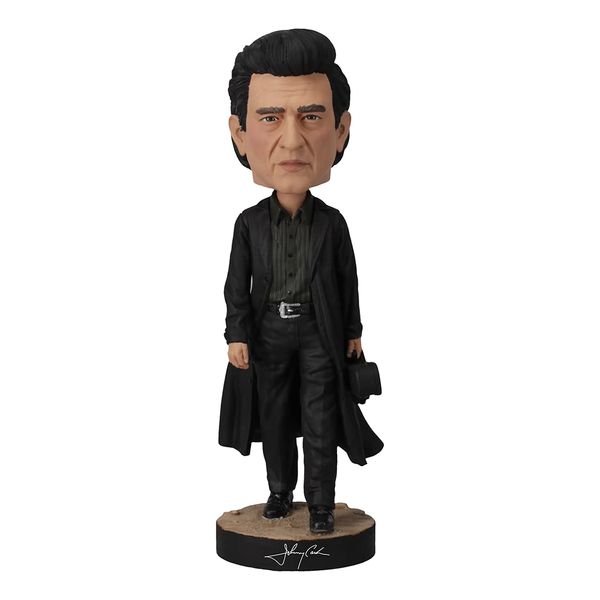 Royal Bobbles Johnny Cash Collectible Bobblehead Statue
