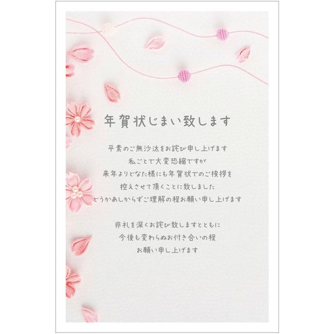 Made in Tantan New Year's Greeting Cards, 10 Cards, No Greetings on New Year's Cards, Printed (S-saku (10 Government Made)