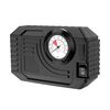 Portable Tyre Air Compressor with Pressure Gauge, 100 PSI, Black