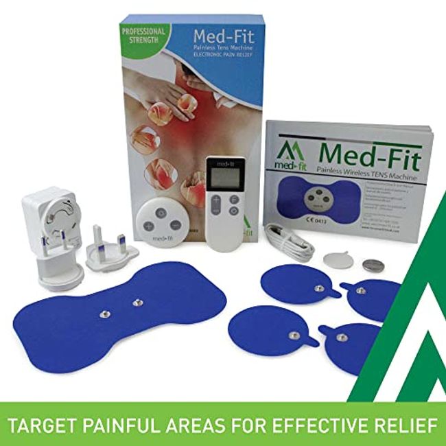 Med-Fit 2 Wireless Tens Machine & Neuromuscular Stimulator
