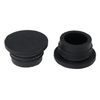 LUORNG 2PCS Pool Step Replacement Plug Pool Step Protector Pool Ladder Bumper Rubber Plug Black Rubber Pool Step Bumper