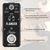 Rowin Flanger Guitar Pedal - Analog Flanger Effects with 2 Modes, True Bypass