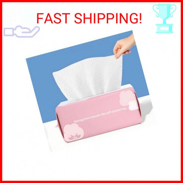 Disposable Face Towel Face Cloths for Washing Soft Cotton Dry Wipes Facial Cloth