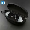 Portable Zipper Sunglasses Carry Box Case Eye Glasses Clam Hard Shell Protector