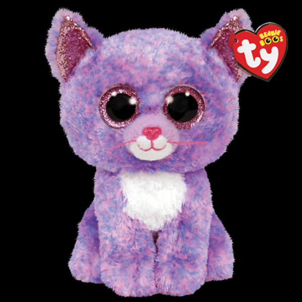 TY Beanie Boos Cassidy Cat Plush stuffed animal 6" Small MMT New