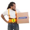 JORESTECH High Visibility Back Support Belt with Reflective Strips (L)