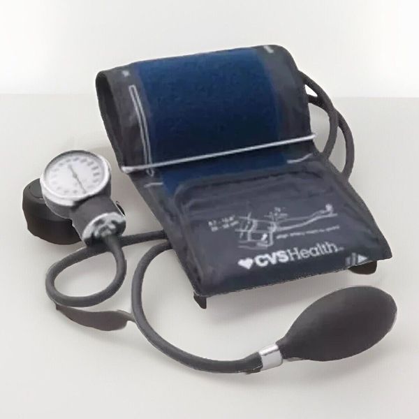 CVS Health Blood Pressure Monitor Manual Stethoscope Medical Grade Accuracy