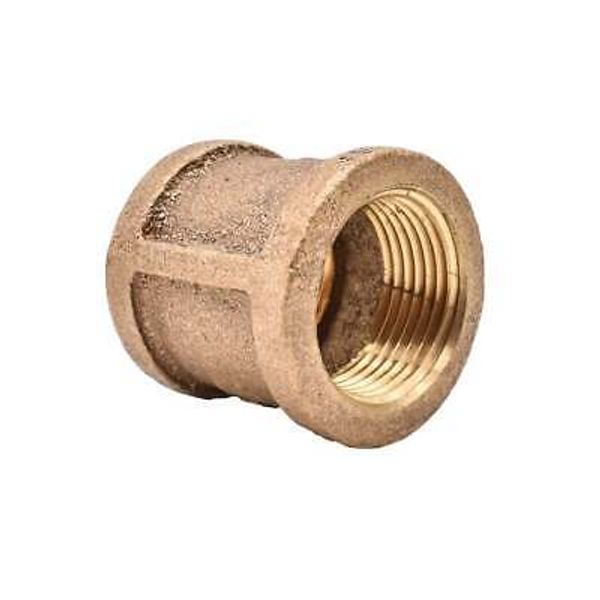 Thrifco 5318024 1-1/2 Inch Brass Coupling