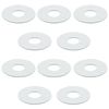 GAONA GA-KB009 Plastic Plates, White, 10 Sheets