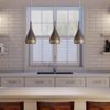 Home Decorators Collection 3-Light Matte Nickel Multi Pendant