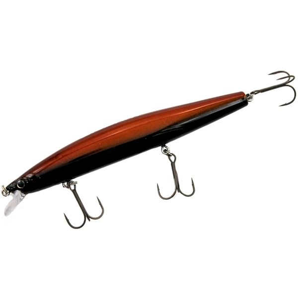 Nightshade in Bronze, Wobbler, Zander Bait, 22 g, 125 mm, Artificial Bait, Hardbait