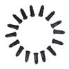 1000 Value Pack Luer Lock Syringe Tip Caps Dispensing Needle Cap with...