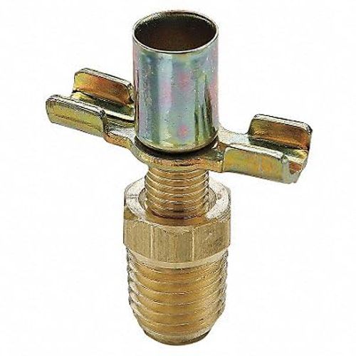 Parker Hannifin DC606-4 Series DC606 External Seal Drain Cock, 1/4" Male Pipe