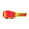 100% ARMEGA HIPER Solaris Glasses - Mirror red lens