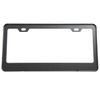 For Rolls Royce License Plate Frame Matte Black w/Chrome Logo Engraved Stainless