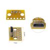MECCANIXITY Vertical Micro USB Female Sockets Test PCB Board Adapter for Data Cable Adapters Pack of 10