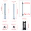 Door Hinge Pin Bushing Repair Kit with Spring Compatible with Chevrolet GMC