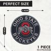 Ohio State Buckeyes Logo Iron On Patch - Sew Patch - Embroidered Patch 3.7"