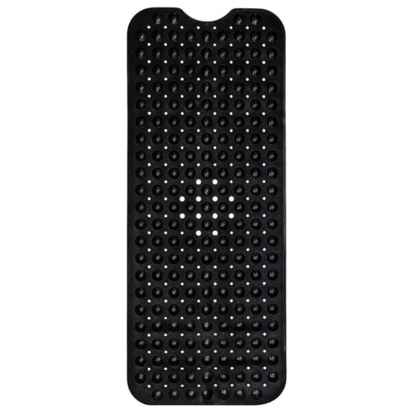 ENKOSI Large Non Slip Bath Mat - 40 x 16 Inch Bathroom Mat for Bathtub - Anti Slip Bathmat for Tub (Black)