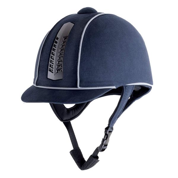 Rhinegold Reflective Pro Riding Hat-7.1/8-Navy