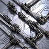 Innfeeltech 20 Pcs 10mm Black Tee Push to Connect Pneumatic Fitting Quick Release Pneumatic Connectors