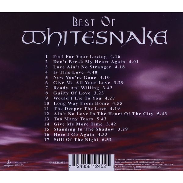 Best Of Whitesnake (Remastered) [CD]