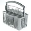 SPARES2GO Cutlery Basket compatible with Siemens Dishwasher (Grey)