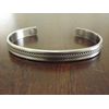 2 Pack Oxidized Silver Copper Magnetic Bracelet Arthritis Therapy Cuff Line