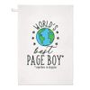 World's Best Page Boy Tea Towel Dish Cloth