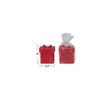 Creative Co-Op Decorative Merry/Bright Gift Box Candle, Red