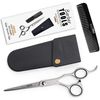 ✮ Barber Tools ✮ Professional Moustache & Beard Scissors With A Small Precision Comb and Storage Bag with Zip.