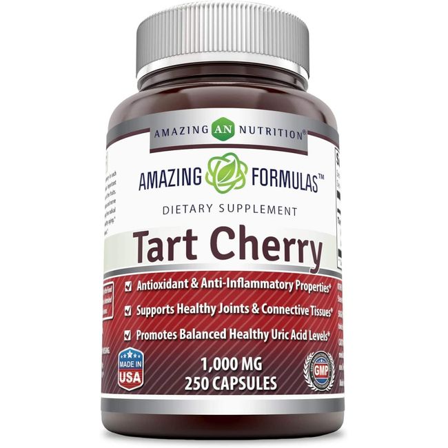 Amazing Formulas Tart Cherry Extract Capsules (Non-Gmo,Gluten Free) - Antioxidan