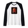 Lustiger Erdbeerkönig mit Thron und Krone Outfit Raglan
