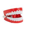 Funtime Gifts 10622 Classic Clockwork Chattering Teeth, Red