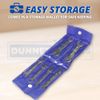 Dunnet Tools 6 Piece Midget Spanner Set Precision Open Ended Midget 0ba - 11ba with Case Ba Standard Spanner Sets Wrench Set Hand Tools Radiator Spanner Tool Kit