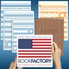 BookFactory Universal Note Taking System (Cornell Notes) / NoteTaking Notebook - 120 Pages, 8 1/2" x 11" - Wire-O (LOG-120-7CW-A(Universal-Note))