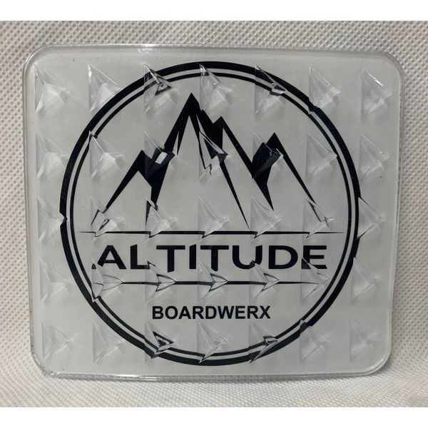 ALTITUDE BOARDWERX CLEAR SQUARE SNOWBOARD STOMP PAD *INCLUDES FREE STICKER