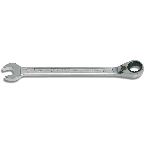 Hazet 12 mm Ratcheting Combination Wrench - Silver