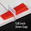 500PCS 1/8" 3mm Clips Tile Leveling System Kit Floor Wall Spacer Tiling Tool Set