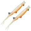 Senshu Pelaga Shad 16 cm – Hot Olive – 13 g – Pack of 2 | Vertical Bait