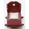 Classics by Handley Dollhouse Miniature Cradle, Mahogany