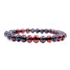AmbreEnergie Baltic Amber Bracelet for Adults (Men and Women) on Elastic Band - 18cm - Handmade from Genuine Baltic Amber Beads, 18 centimetres, Stone