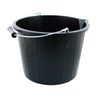 3 Gallon 14 Litre Black Bucket